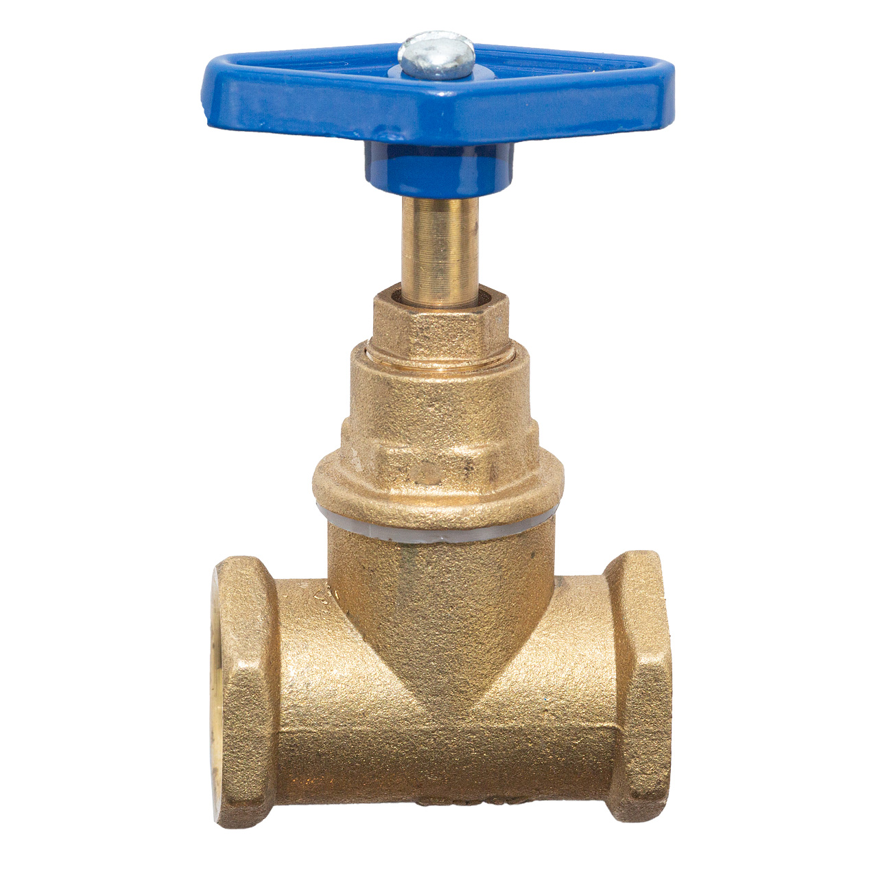 Клапан (вентиль) запорный латунный 15Б3р Ду 32 (1 1/4") Ру 16